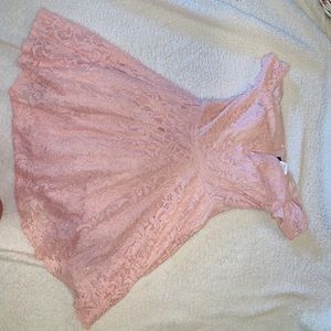 Blush pink homecoming dress size 9